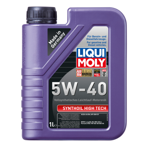 Синтетическое моторное масло Synthoil High Tech 5W-40 - 1 л Синтетическое моторное масло Synthoil High Tech 5W-40 - 1 л