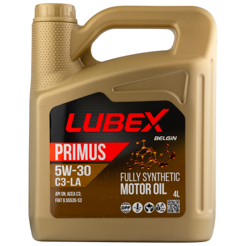 Синтетическое моторное масло PRIMUS C3-LA 5W-30 - 4 л Синтетическое моторное масло PRIMUS C3-LA 5W-30 - 4 л